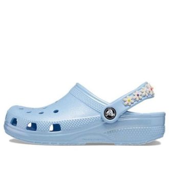 Klasyczne chodaki Crocs (GS) Daisy Chain w kolorze niebieskim 209064-4NS