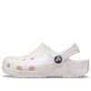Klasyczne chodaki Crocs (GS) „Marble White Pink” 207364-6PS