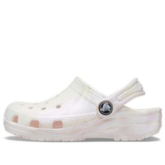 Klasyczne chodaki Crocs (GS) „Marble White Pink” 207364-6PS