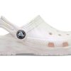 Klasyczne chodaki Crocs (GS) „Marble White Pink” 207364-6PS