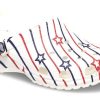 Klasyczne chodaki Crocs Stars and Stripe „Biały Multi” 208877-94S