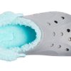 Klasyczne chodaki Crocs Stay Warm z podszewką z polaru, unisex, szaro-niebieskie 206633-0IG
