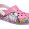 Klasyczne chodaki Crocs Unicorn „Pink” 207071-669
