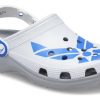 Klasyczne chodaki Crocs US Air Force w kolorze biało-niebiesko-szarym 207752