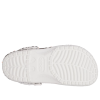 Klasyczne chodaki Crocs Warped Logo „Biało-czarne” 210805-100