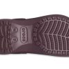 Klasyczne chodaki Crocs (WMNS) z podszewką na platformie „Dark Cherry” 207938-6WD