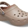 Klasyczne chodaki Crocs (WMNS) z podszewką na platformie „Mushroom” 207938-195