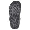 Klasyczne chodaki Crocs z brokatową podszewką w kolorze czarnym 205842001