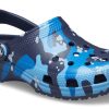 Klasyczne chodaki Crocs z nadrukiem w kamuflażu „Blue Navy” 206454-4HQ