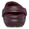 Klasyczne chodaki Crocs z podszewką „Dark Cherry” 203591-6WD