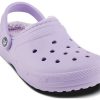 Klasyczne chodaki Crocs z podszewką „Lavender” 203591-50P