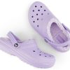 Klasyczne chodaki Crocs z podszewką „Lavender” 203591-50P