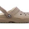 Klasyczne chodaki Crocs z podszewką „Mushroom Bone” 203591-2YB