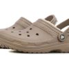 Klasyczne chodaki Crocs z podszewką „Mushroom Bone” 203591-2YB