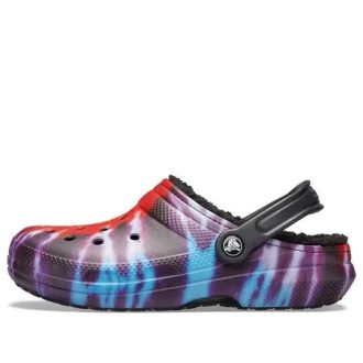 Klasyczne chodaki Crocs z podszewką Tie-Dye CCTDLC-MB