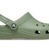 Klasyczne chodaki Crocs „Zielony mech” 10001-308