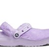 Klasyczne chodaki damskie z podszewką „Fur Sure – Lavender” Klasyczne chodaki damskie z podszewką „Fur Sure – Lavender”