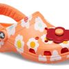 Klasyczne chodaki frotte Crocs „Pomarańczowe” 208892-84A