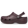 Klasyczne chodaki na platformie Crocs (WMNS) „Dark Cherry” 206750-6WD