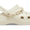 Klasyczne chodaki platformowe Crocs (WMNS) z łańcuchem „Bone” 209022-2Y2