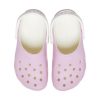 Klasyczne chodaki terenowe Crocs (GS) „Różowo-białe” 209158-6S0