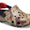 Klasyczne chodaki terenowe Crocs (GS) w kamuflażu „brązowo-zielono-czarne” 207327-960