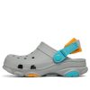 Klasyczne chodaki terenowe Crocs (GS) w kolorze szarym 207011-007