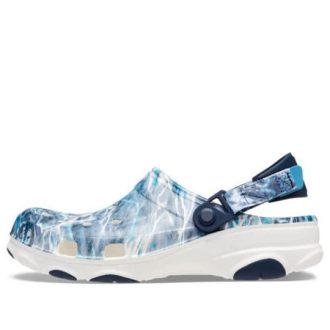 Klasyczne chodaki terenowe Crocs (WMNS) Mossy Oak w kolorze niebiesko-białym 207975