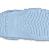 Klasyczne, geometryczne chodaki Crocs z podszewką w kolorze niebieskim 210069-4NS