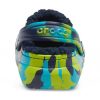 Klasyczne marmurkowe chodaki Crocs (GS) z podszewką „Blue Tie Dye” 207238-4HQ