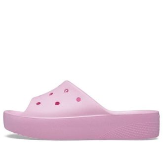 Klasyczne sandały na platformie Crocs (WMNS) w kolorze różowym 208180-6S0