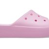 Klasyczne sandały na platformie Crocs (WMNS) w kolorze różowym 208180-6S0