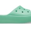 Klasyczne sandały na platformie Crocs (WMNS) w kolorze zielonym 208180-3UG