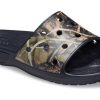 Klasyczne, stylowe klapki sportowe Crocs Unisex, czarno-brązowe 206521-001 Klasyczne, stylowe klapki sportowe Crocs Unisex, czarno-brązowe 206521-001