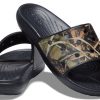 Klasyczne, stylowe klapki sportowe Crocs Unisex, czarno-brązowe 206521-001 Klasyczne, stylowe klapki sportowe Crocs Unisex, czarno-brązowe 206521-001