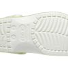Klasyczne świecące w ciemności chodaki Crocs „Lime Green White” 209101-3UH