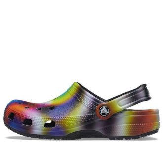 Kolorowe sandały Crocs Beach Unisex Multi-Color Black 207556-0C4