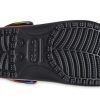 Kolorowe sandały Crocs Beach Unisex Multi-Color Black 207556-0C4