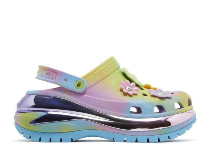 Lazy Oaf x Mega Crush Clog „Nowe wymiary”