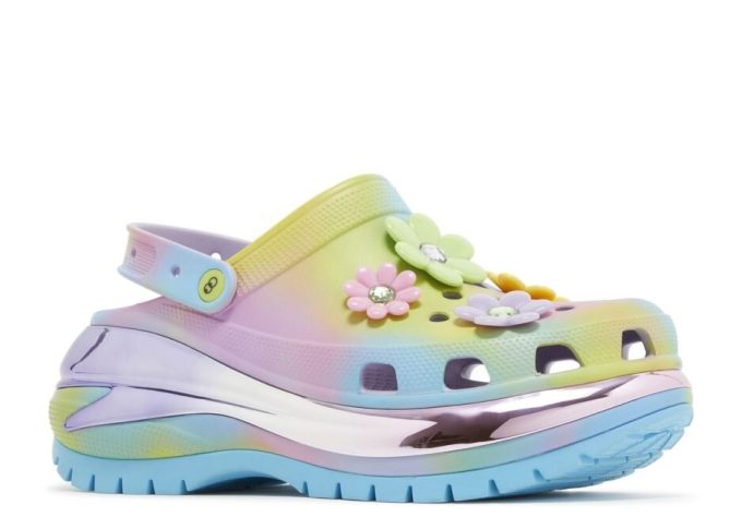 Lazy Oaf x Mega Crush Clog „Nowe wymiary”