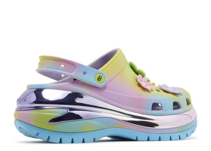 Lazy Oaf x Mega Crush Clog „Nowe wymiary”