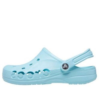 Lekkie, odporne na zużycie sandały plażowe Crocs Unisex w kolorze Tiffany Blue 10126-4O9