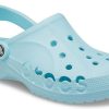 Lekkie, odporne na zużycie sandały plażowe Crocs Unisex w kolorze Tiffany Blue 10126-4O9
