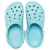 Lekkie, odporne na zużycie sandały plażowe Crocs Unisex w kolorze Tiffany Blue 10126-4O9