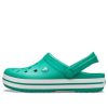 Lekkie, odporne na zużycie sandały unisex Crocs Crocband w kolorze zielonym 11016-3TL
