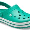 Lekkie, odporne na zużycie sandały unisex Crocs Crocband w kolorze zielonym 11016-3TL