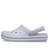 Lekkie, odporne na zużycie, unisexowe sandały Crocs Crocband w kolorze szarym 11016-1FH