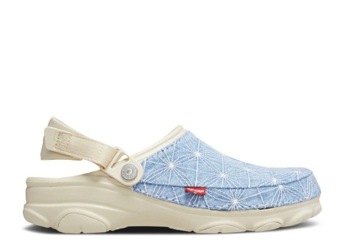 Levi”s x Classic All-Terrain Clog „Sashiko – Bone Blue”