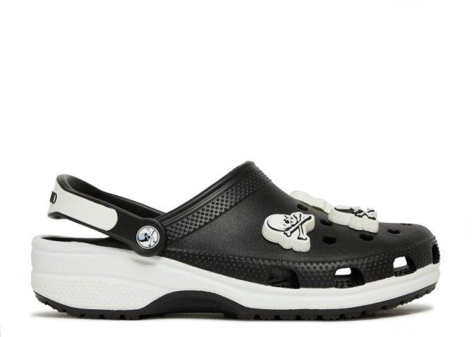 Mastermind Japan x Classic Clog „Black White”