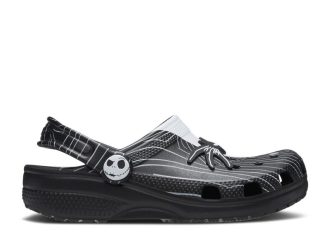 Nightmare Before Christmas x Classic Clog TD „Garnitur Jacka Skellingtona”